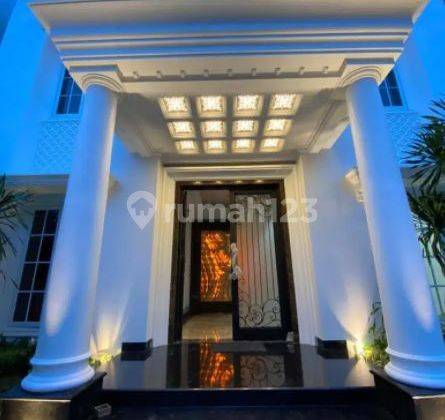 Dijual White Luxurious Classic House Jl. Sekolah Duta, Pondok Indah, Jakarta Selatan 2