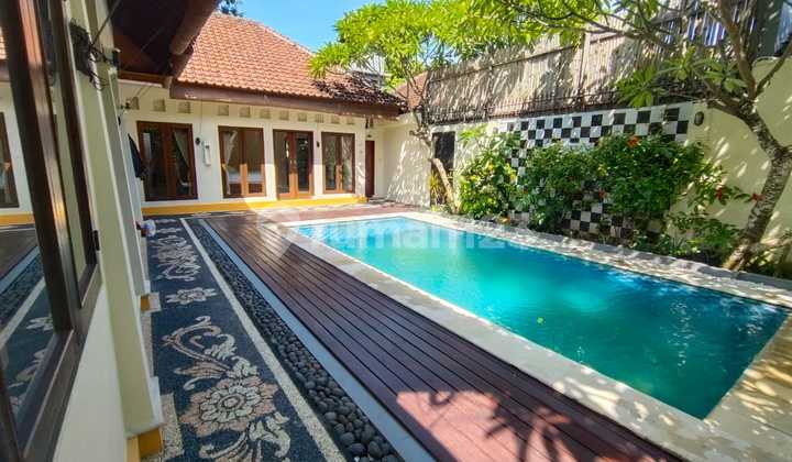 Villa 2Br For Rent At Central Seminyak ,Bebas Dari Banjir