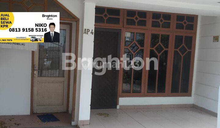 RUMAH LAMA DALAM KOMPLEKS GREEN VILLE, BAGUS 2 LANTAI, HOKI, AMAN, NYAMAN, MURAH 1