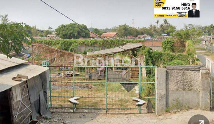 TANAH TELUK NAGA TANGERANG LT 5085 (UK 120X45), HOKI, BEBAS BANJIR, DILINGKUNGAN INDUSTRI, BISA MASUK CONTAINER 20 SD 40FEET(IZIN), DEKAT PIK 2, SUDAH ADA FONDASI UK 21X72M, COCOK SPBU DAN PABRIK PLASTIK 2