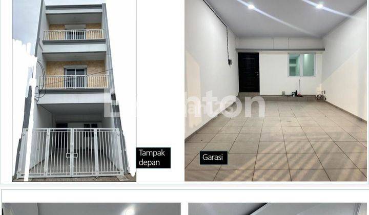 RUMAH BARU 3 LANTAI, LB195M2, SHM, JALAN 2 MOBIL, GARASI 2 MOBIL, SELANGKAH PASAR DAN MALL 1