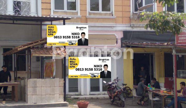 Ruko bagus 2lantai;lb150m2,hgb,pusat kuliner,selangkah  pasar dan mall 2