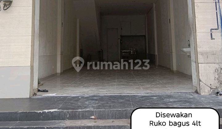Disewakan Cepat dan Aman Ruko Bagus 3Lt Cocok Kuliner dan Lain Jalan Utama