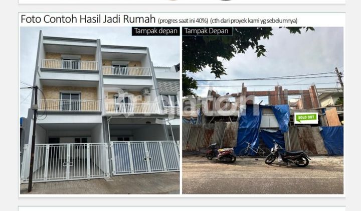 Rumah baru 3lt Duri kepa.