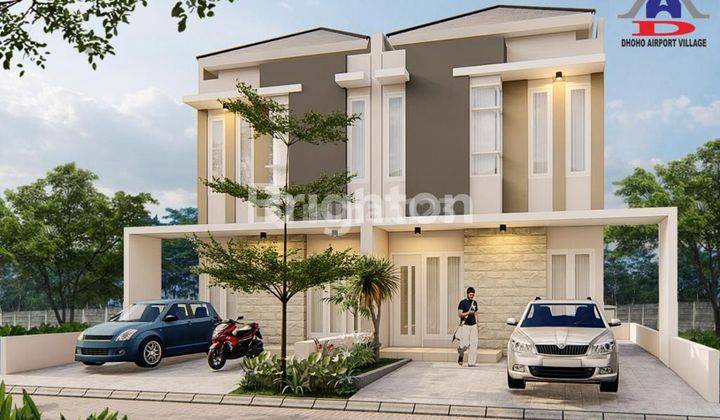 RUMAH PREMIUM 2 LANTAI DEKAT DHOHO AIRPORT 1