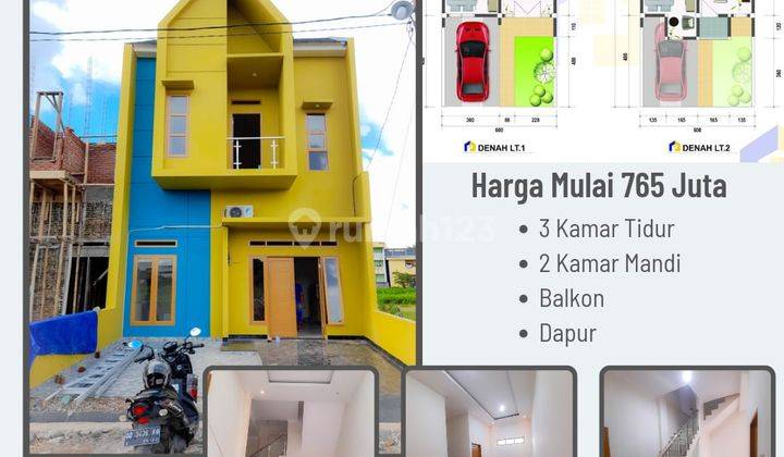 Rumah 2lt Dekat Kampus Unhas Perintis Kemerdekaan  1