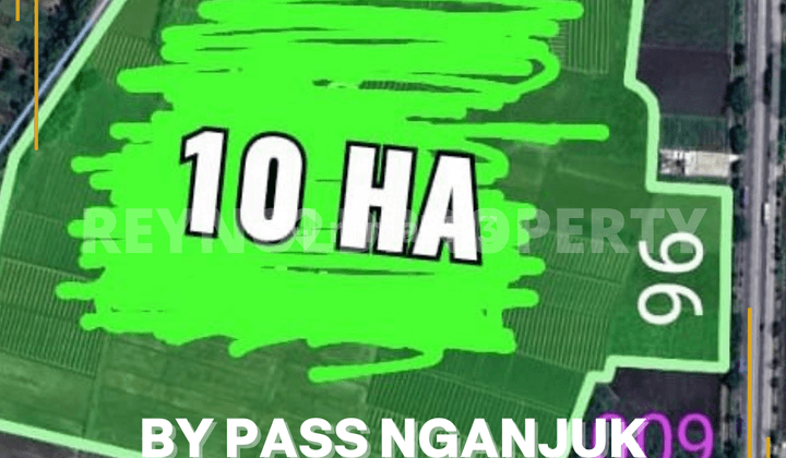 Tanah di By Pass , Nganjuk SHM 10 ha 1