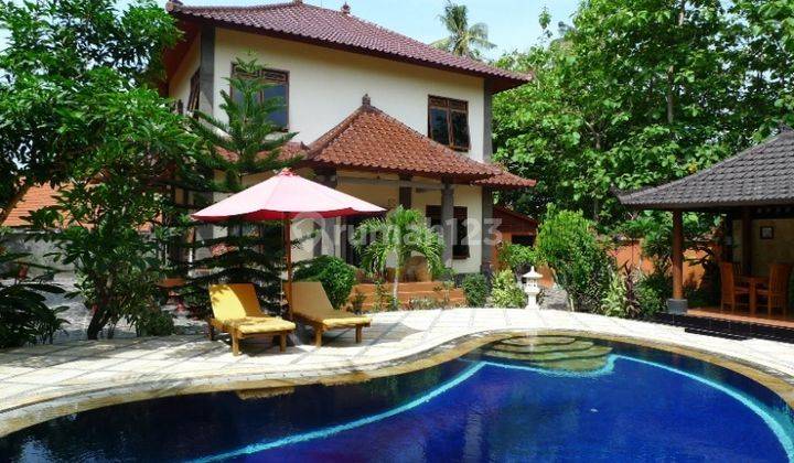 SPACIOUS BALINESE STYLE VILLA WITH GUESTHOUSE AND POOL IN CENTRAL LOVINA 1