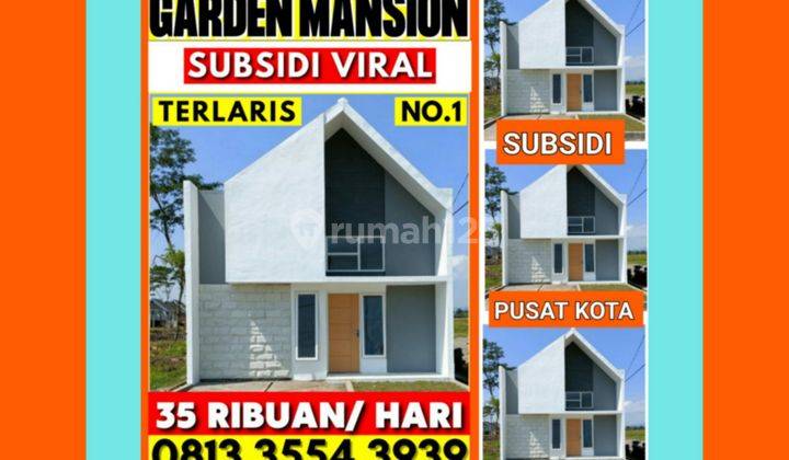 Rumah Mojokerto Subsidi Terlaris Garden Mansion 1