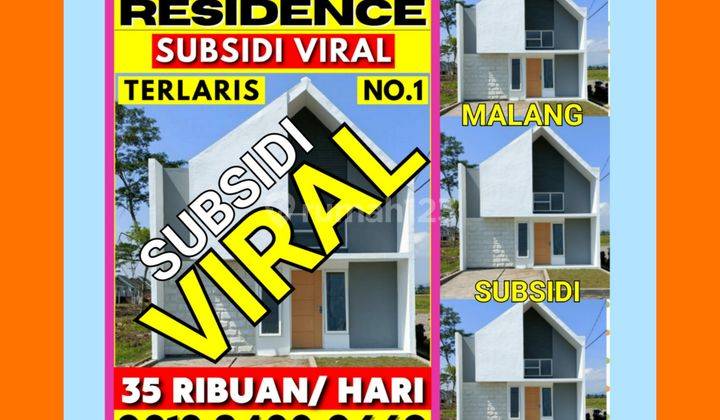 Rumah Malang Murah Subsidi Minimalis Terlaris Grand Kahuripan Residence 1