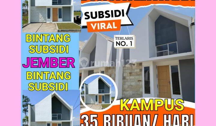 Perumahan Jember Kampus Subsidi Minimalis Terlaris 1