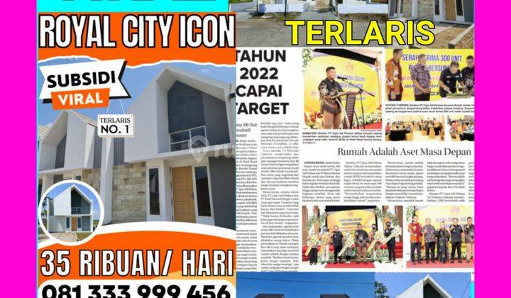 Perumahan Jember Pusat Kota Terlaris Super Subsidi Mewah 1