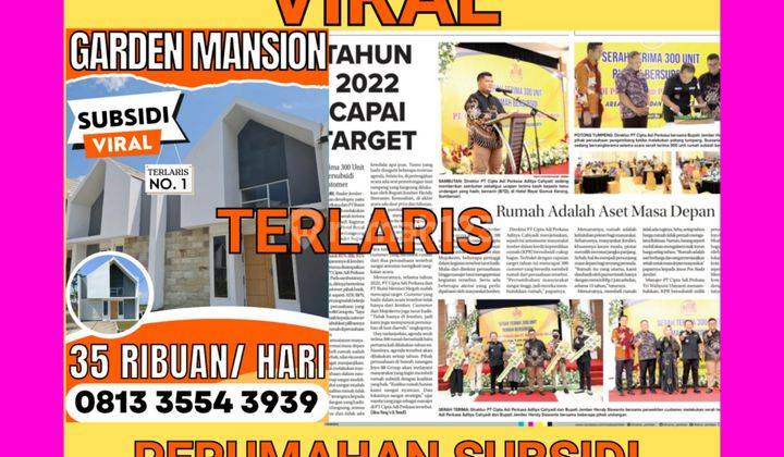 Perumahan Mojokerto Subsidi Minimalis Terlaris Garden Mansion 1