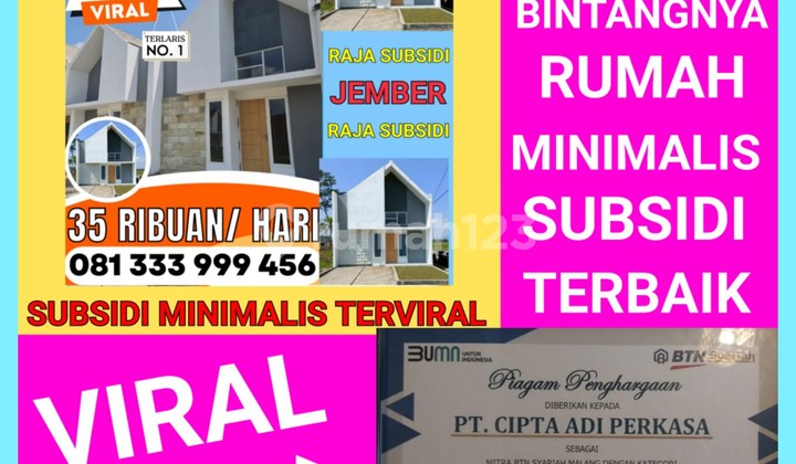 Rumah Subsidi Jember Pusat Kota Terlaris Royal City Icon