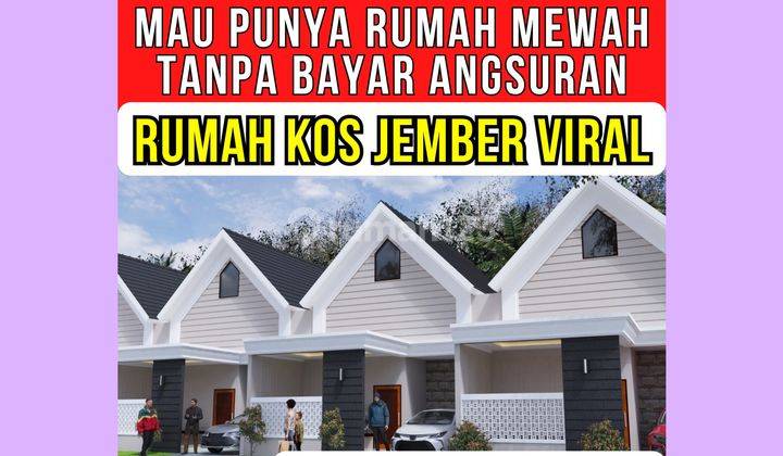 Rumah Kos Jember Kampus Viral Terlaris Best Invest 2