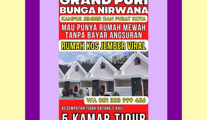 Rumah Jember Rukos Kampus Terlaris Best Invest 1