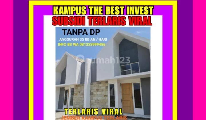 Perumahan Jember Kampus Subsidi Tanpa Dp Terlaris Viral 1