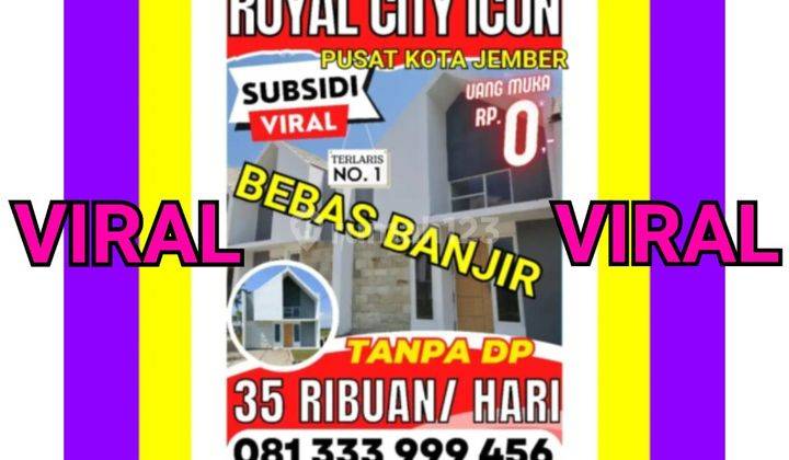Perumahan Jember Subsidi Viral 35 Ribuan / Hari Pusat Kota Bebas Banjit 1