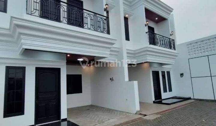 Dijual Rumah Baru 3 Menit Mall Exchange Classic Modern  SHM 1