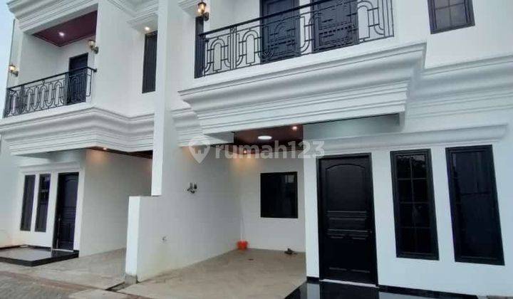 Dijual Rumah America Modern Hanya 4 Menit Stasiun Jurangmangu 2