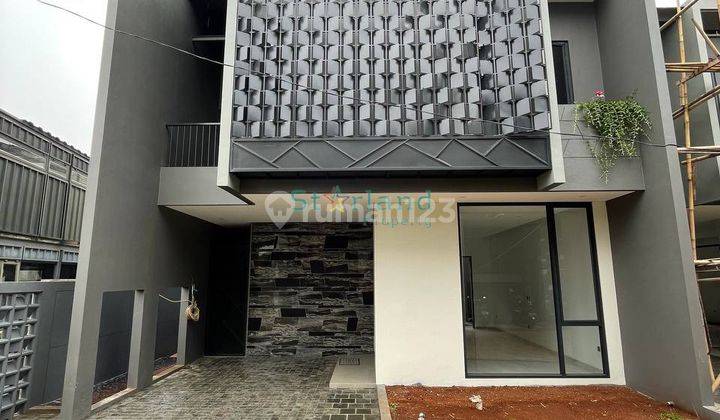 Dijual Rumah Kontemporer Luas 3 Lantai Rooftop Besar Di Rempoa 1