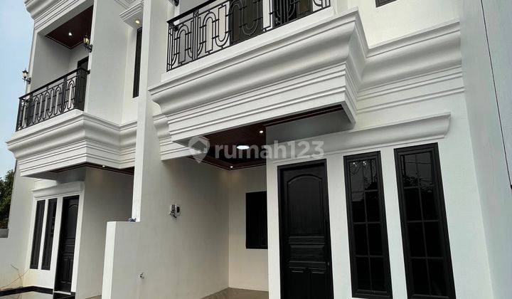 Dijual Rumah Classic Modern Hanya 4 Menit Stasiun Jurangmangu 1