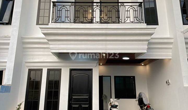 Dijual Rumah America Modern Hanya 4 Menit Stasiun Jurangmangu 1