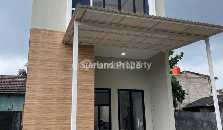 Di Jual Rumah Scandinavian Modern Full Bata Merah Di Bintaro 1