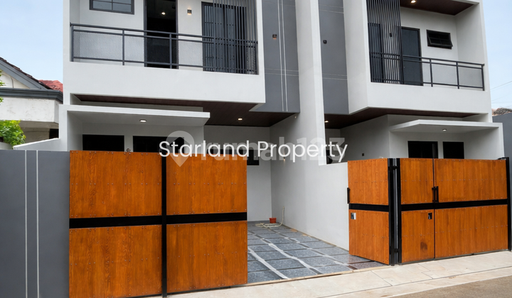 Rumah Keren 2 Lantai Siap Huni di Pondok Kacang