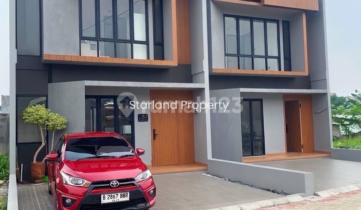 Rumah 2 Lantai Siap Huni Scandinavian Di Bsd Serpong