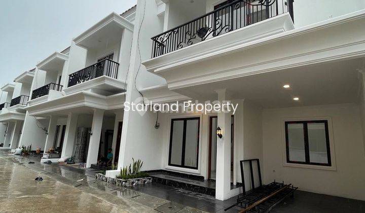 Rumah 2 Lantai Siap Huni Full Bata Merah Free Biaya" Di Bintaro 2