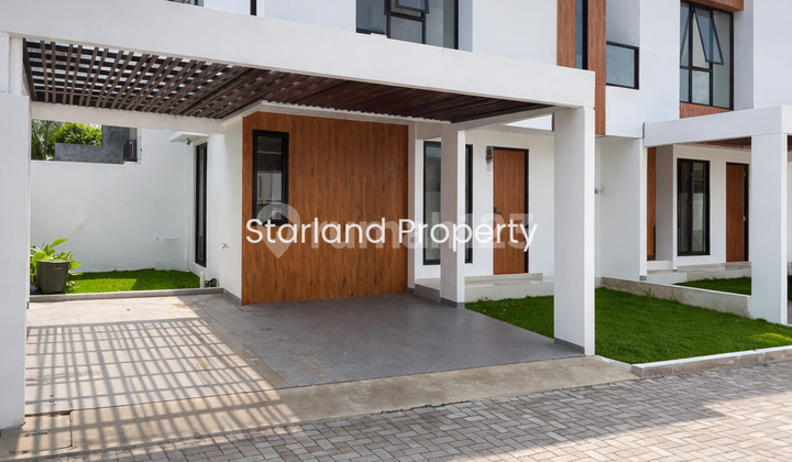 Rumah 2 Lantai Modern Siap Huni Hoek di Bintaro