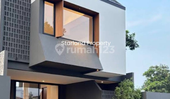 Rumah 2 Lantai Modern Full Bata Merah Diciputat