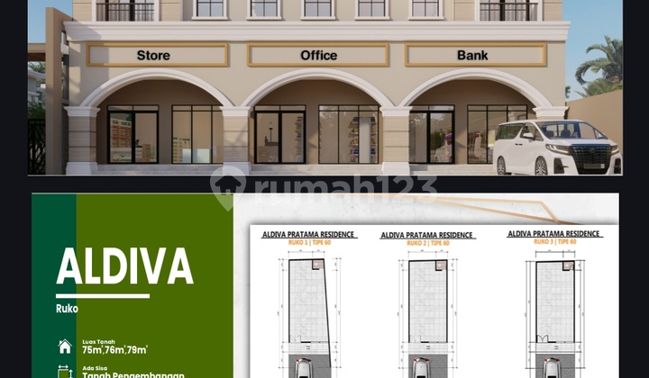 DP 0%, House, 1 Floor, Freehold, Near City Park, 2