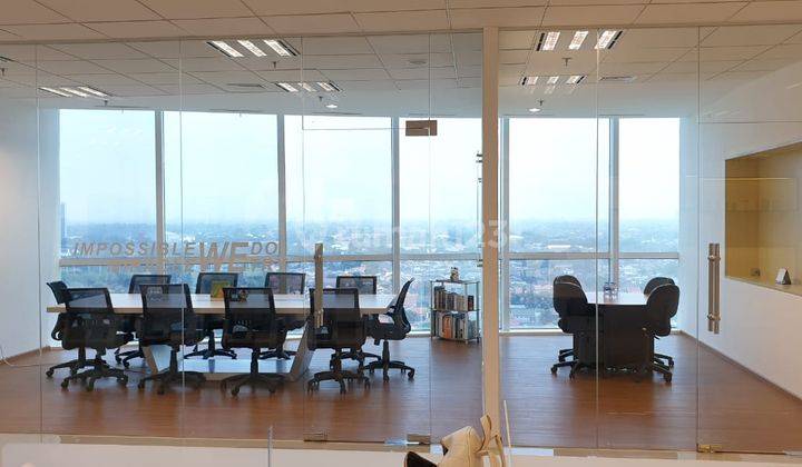 Office The Manhattan Square Mid Tower Tb Simatupang Furnished 1