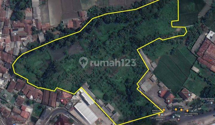 Dijual Tanah SHM di Sukabumi Lokasi Strategis Dekat Akses Tol  1