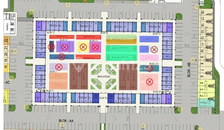 Kios Dan Ruko Fresh Market Maggiore Pasar Gading Serpong