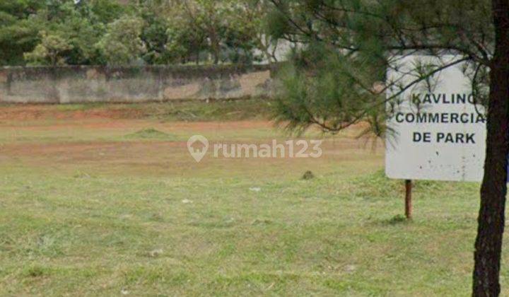Disewakan Kavling Komersial Di Jalan Raya Utama Bsd City 1