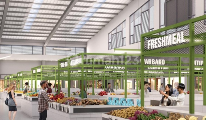 Kios Dan Ruko Fresh Market Maggiore Pasar Gading Serpong