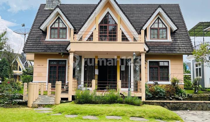 Dijual Villa Kota Bunga Puncak Furnished Bagus Siap Huni