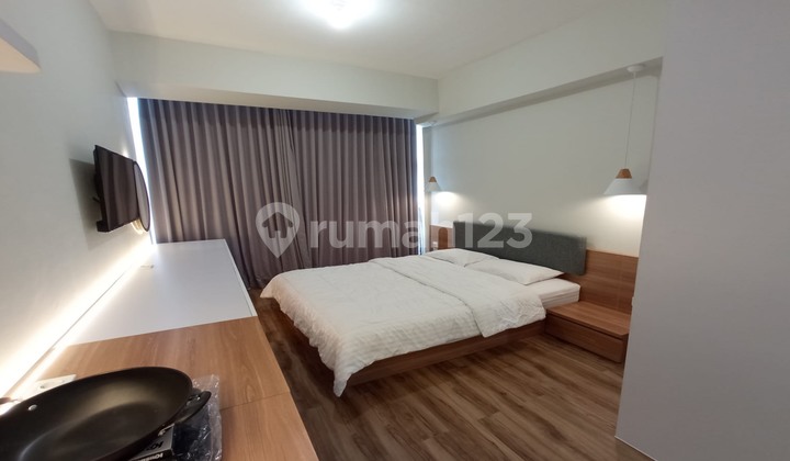 kamar tidur tapartemen majestic point serpong furnished