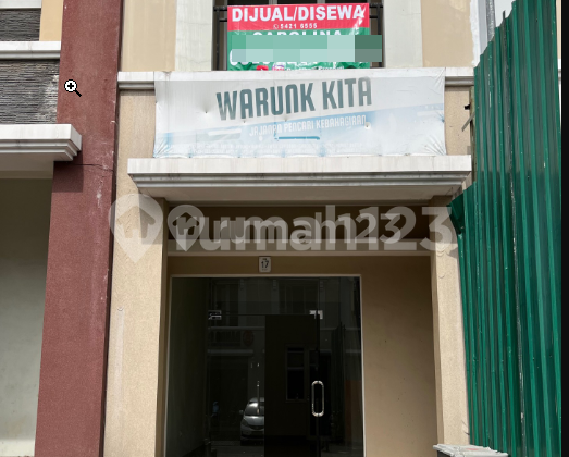 Ruko Edison 2 Lantai Summarecon Serpong Hadap Timur