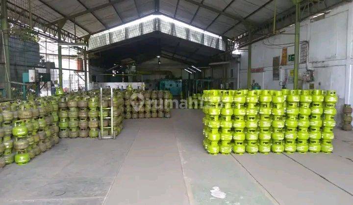 Di Jual Lahan Dan Bangunan Pabrik Tabung Gas Yang Sudah Punya Ijin Dari Pertamina. Lokasinya di Bantar Gebang Bekasi. 1