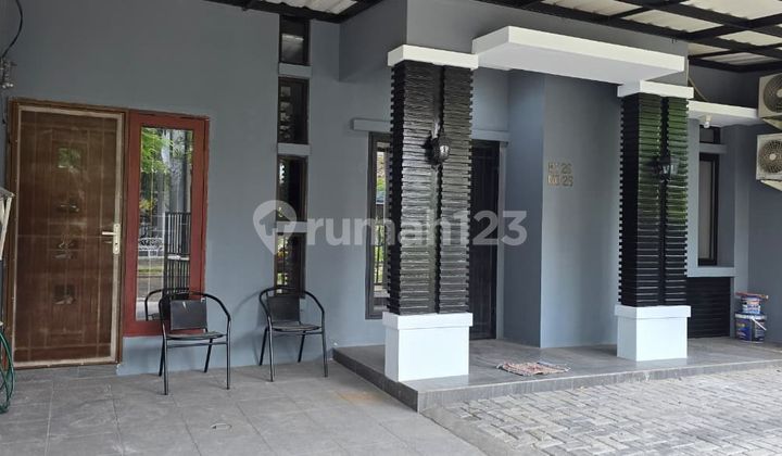 Dijual Rumah 2 Lt Semi Furnished SHM Siap Huni -di Cluster Aralia