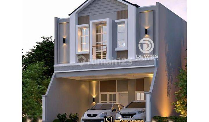 Rumah Murah Di Ujung Aspal Jalan Raya Hankam Dekat Tol Jatiwarna 1