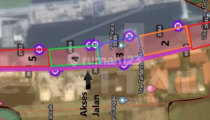 Pasti Untung Cocok Untuk Villa Dekat Pantai Berawa, Atlas, Finns