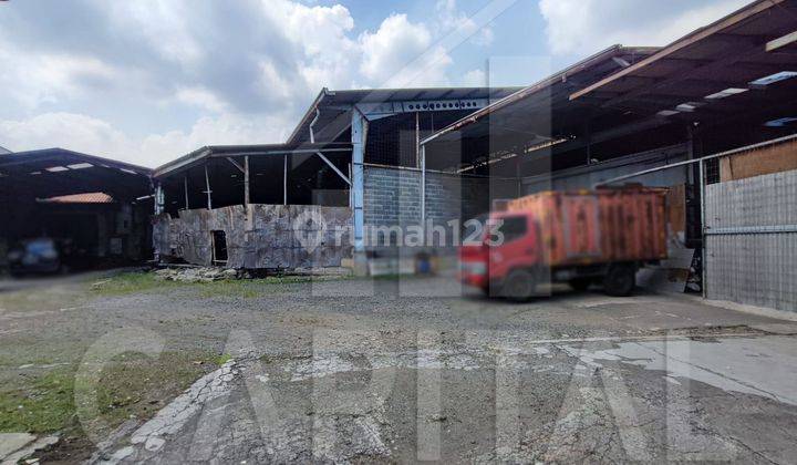 Tanah Dan Bangunan Ex Pabrik Strategis di Mainroad Cimindi 2