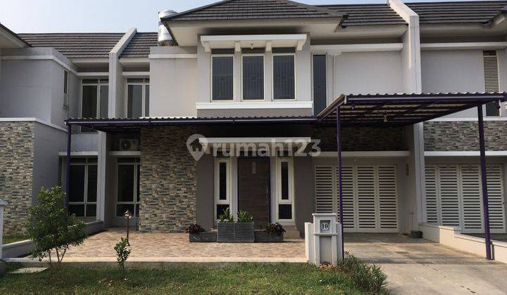 Rumah Cantik Asri Full Furnished di Suvarna Sutera Tangerang 1