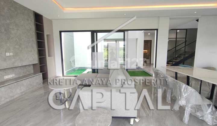 Modern Minimalist New House with Lake View Front and Back in Tatar Kumalasinta, Parahyangan New City 2