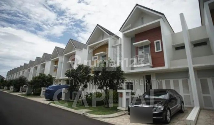 Rumah Modern Dua Lantai di Summarecon Cluster Amanda 1
